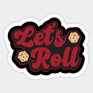 Let's Roll.png Sticker